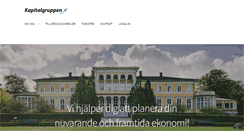 Desktop Screenshot of kapitalgruppen.se